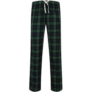 SF Mens Tartan Lounge Pants / Navy/Green